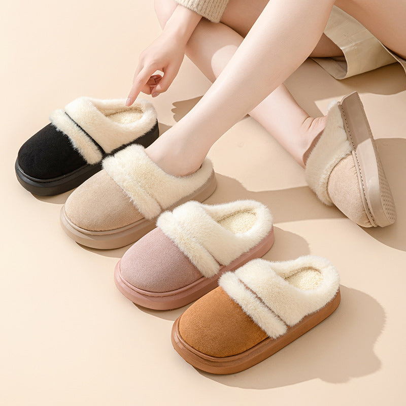 Miranda – Women's Vegan Suede Warm House Slippers