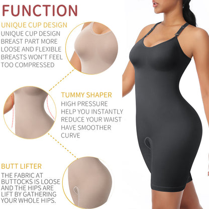 Alice – Women's Full Body Shaper with Tummy Control