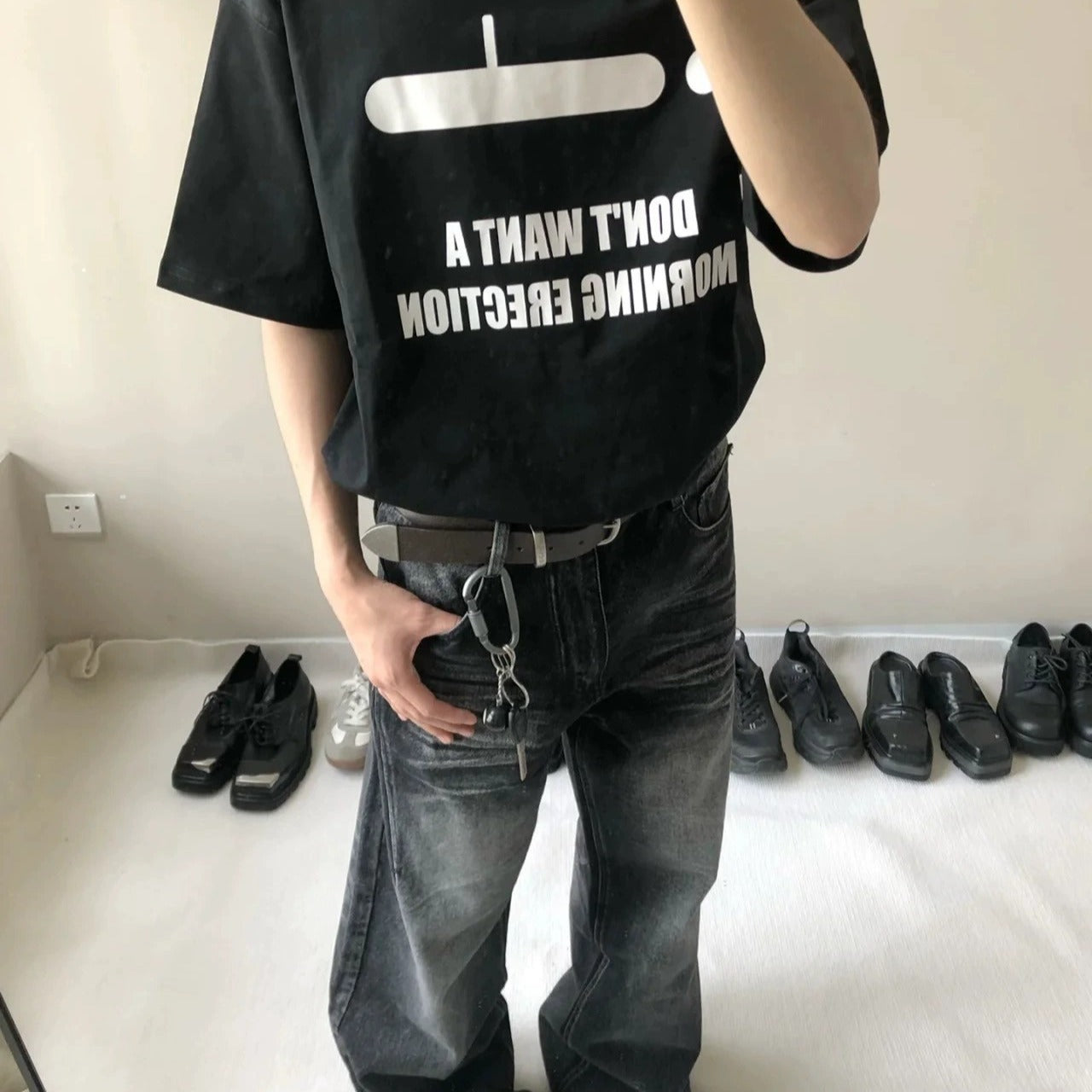 Frank – Retro Washed Distressed Jeans