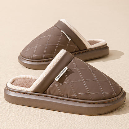 Sarah – Warm Plush Indoor Vegan Slippers