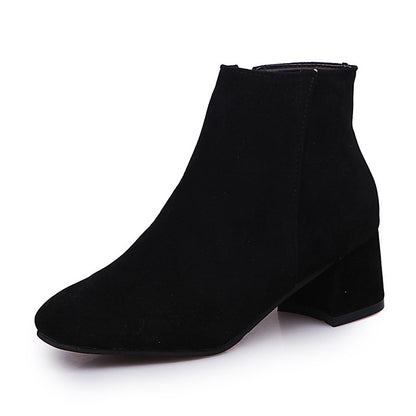 Shannon – Vegan Suede Women's Martin Boots