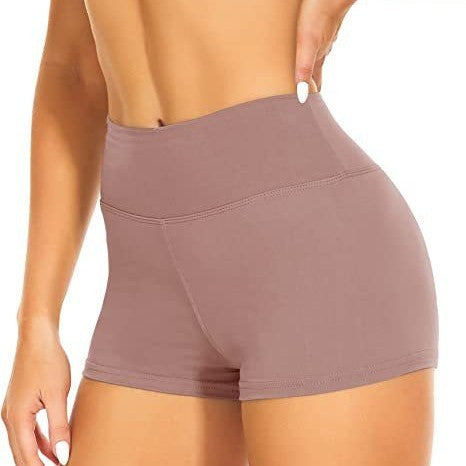 Alison – Trendy Vegan Silk High Waist Shorts