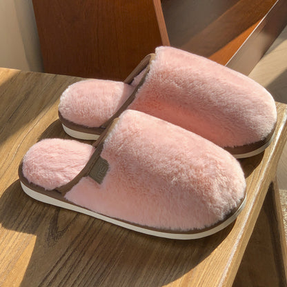 Kathryn – Cozy Vegan Leather Home Slippers