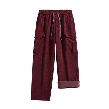 Shaun – Retro Fleece-Lined Corduroy Pants