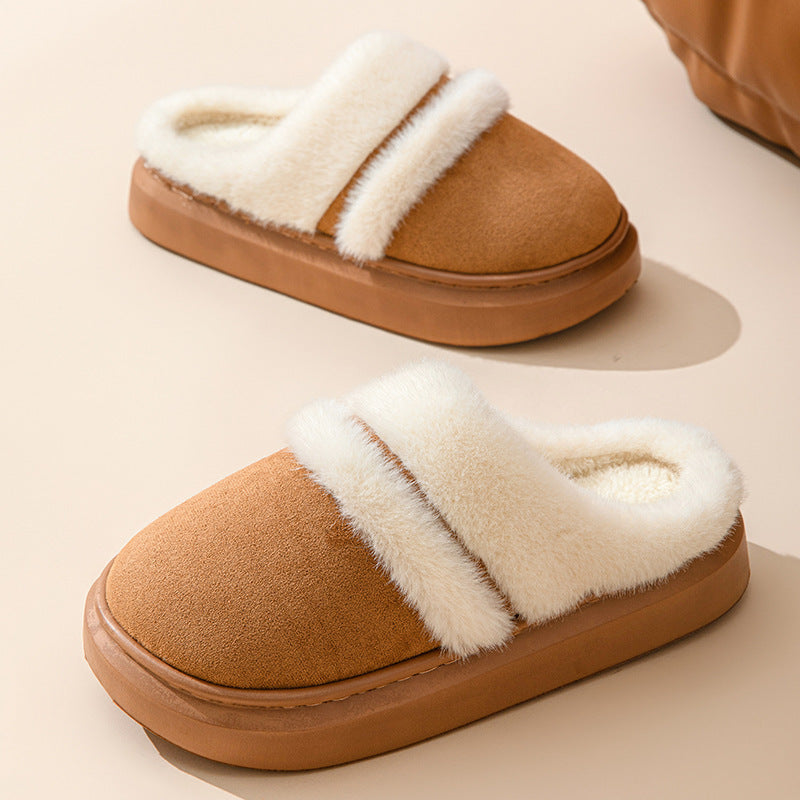 Miranda – Women's Vegan Suede Warm House Slippers