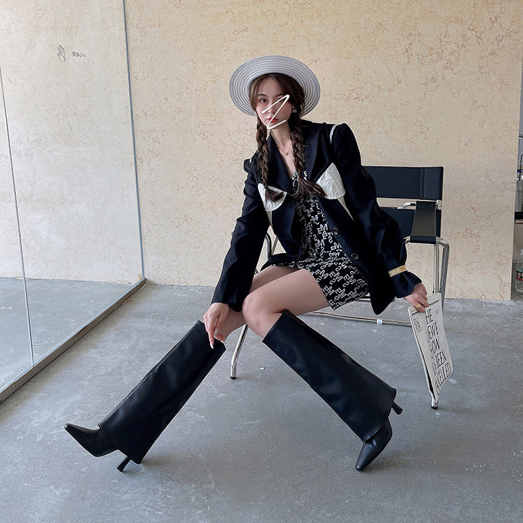Phoebe – Vegan High-Top Boots