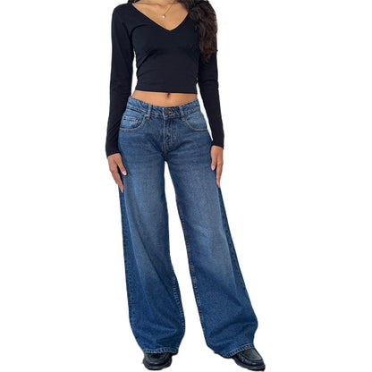 Mary – Wide Leg Denim Pants