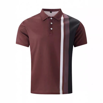 Roger – Striped Polo Shirt