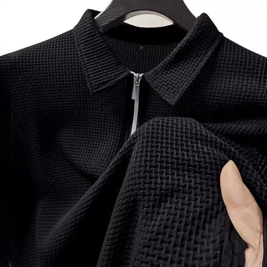 Jake – Men's Casual Top with High Elastic Breathability