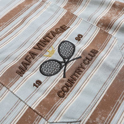 Glenn – Striped Casual Polo Shirt