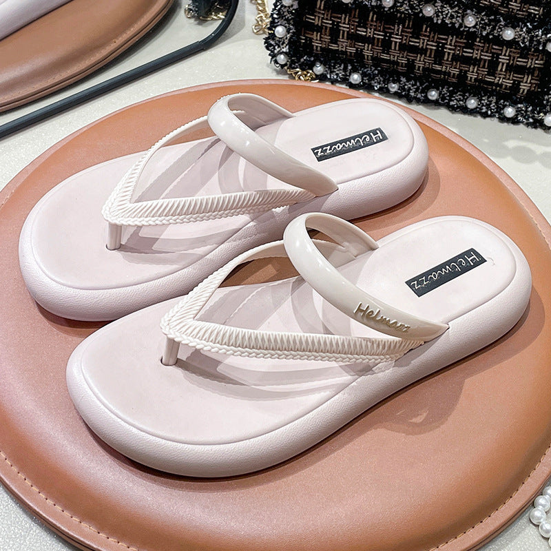 Victoria – Women's Non-slip Beach Flip-flops with Thick Soft Bottom