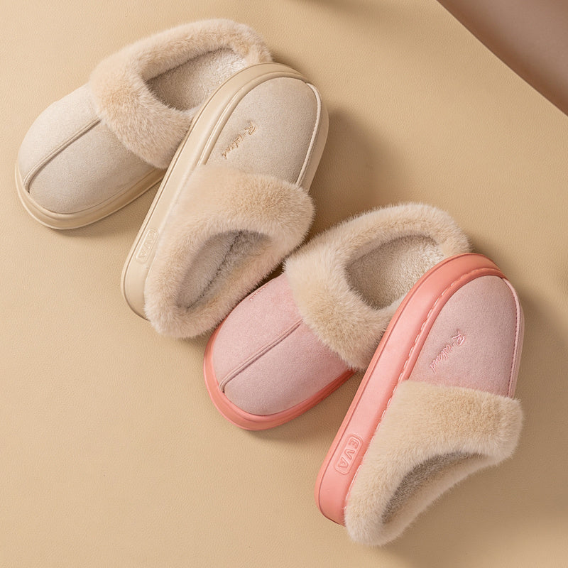 Katie – Cozy Fluffy Indoor Slippers