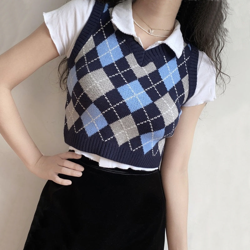 Ruby – Slim Polo Collar Knitted T-shirt