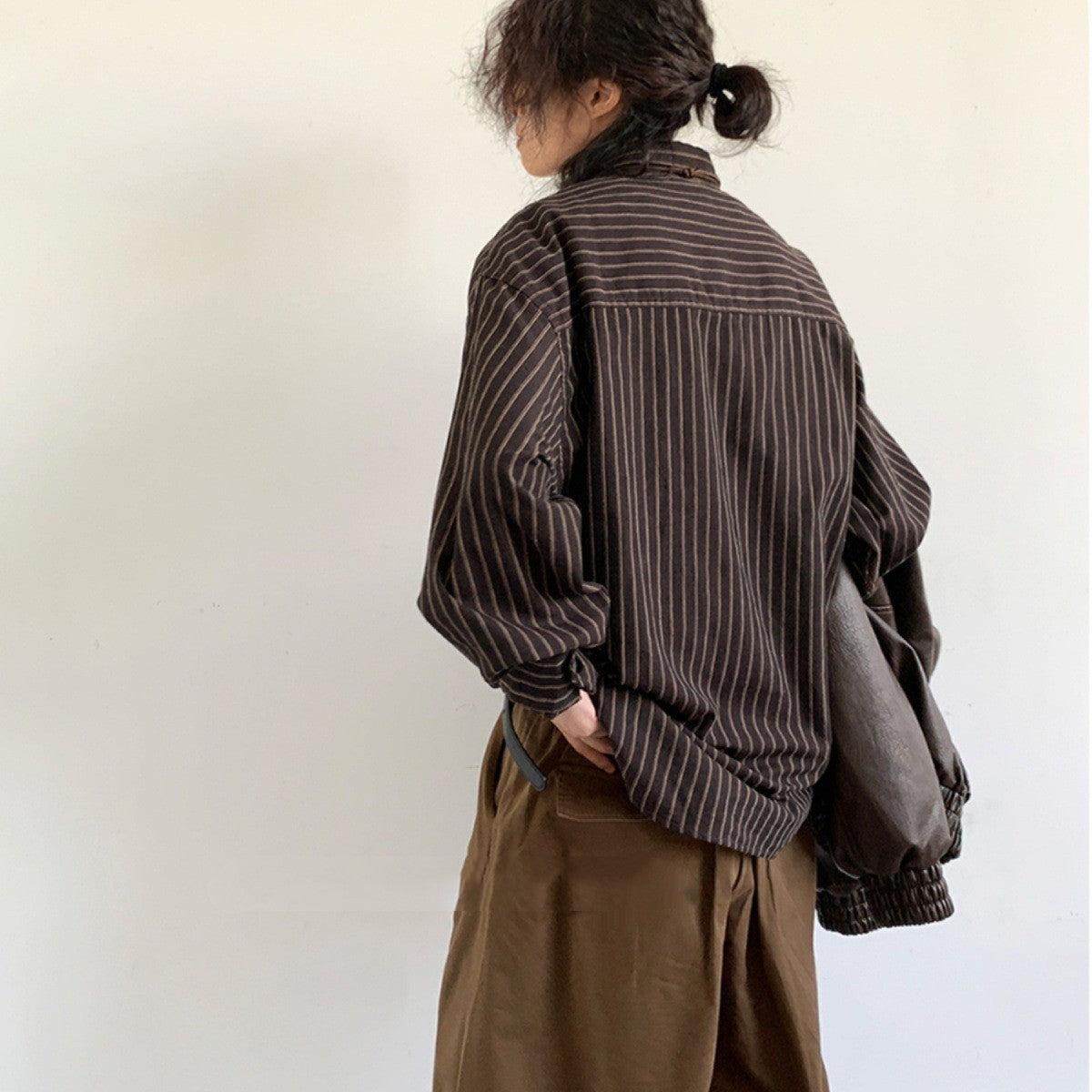 Jacob – Japanese Retro Striped Shirt