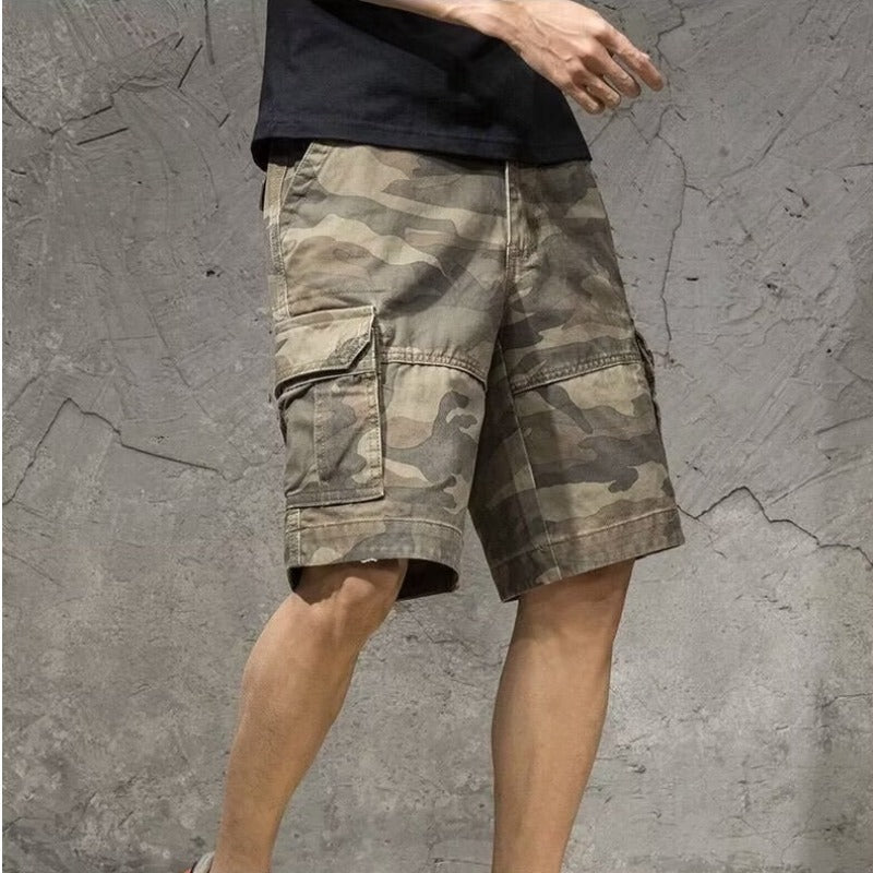Jacob – Casual Camouflage Workwear Shorts