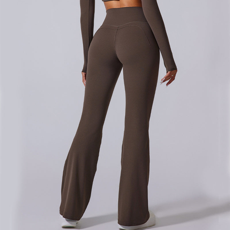 Chelsea – Women's High Waist Flared Yoga Pants