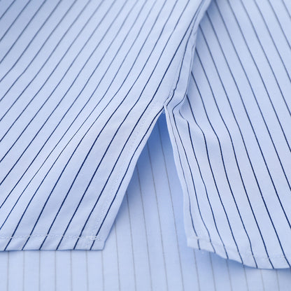 Marcus – Men's Pinstripe Long-sleeved Shirt