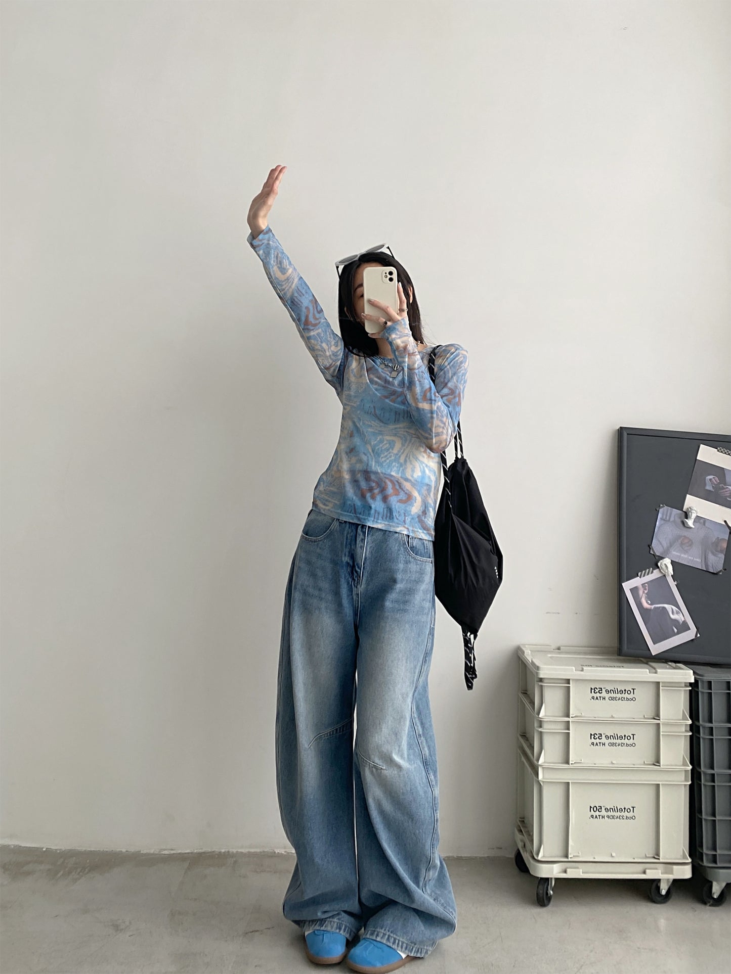 Holly – Retro Wide-Leg Jeans
