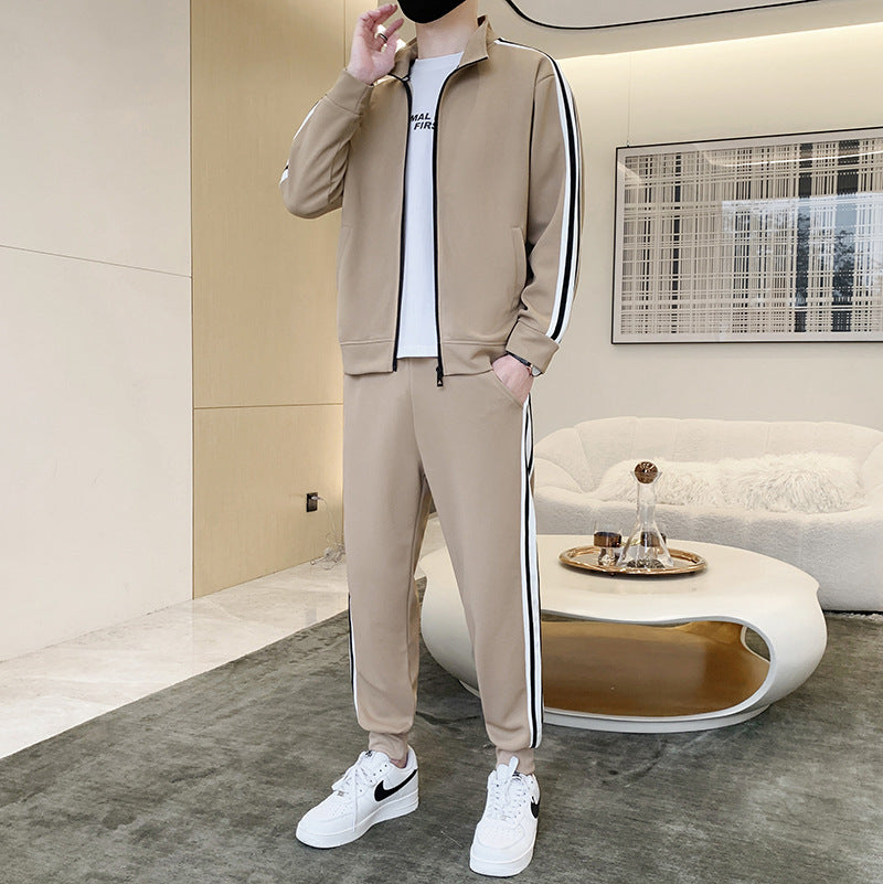 Robert – Sporty Cardigan Sweater Set
