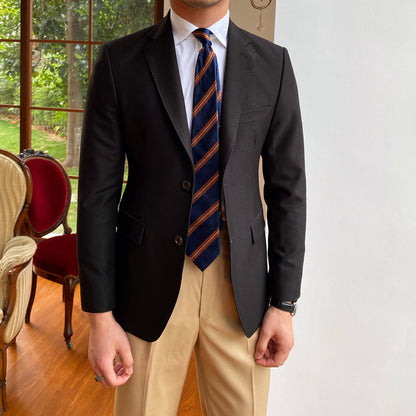 Anton – Men's Retro Slim Fitting Jacket
