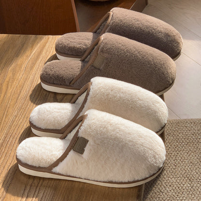 Kathryn – Cozy Vegan Leather Home Slippers