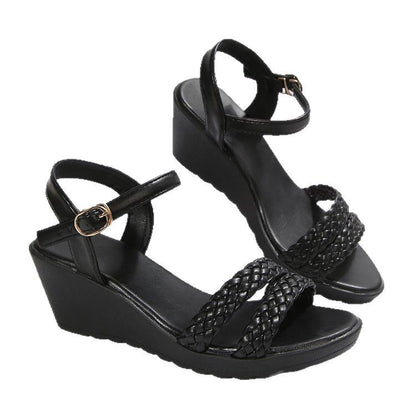 Leanne – Wedge High-Heeled Sandals