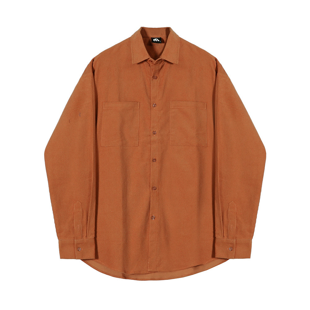 Glenn – Men's Casual Retro Long-Sleeved Shirt Jacket