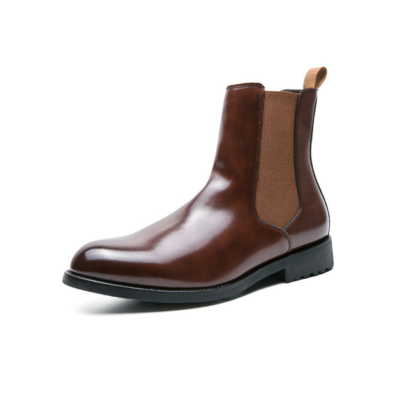 Rory – Men's Trendy High Top Vegan Leather Shoes