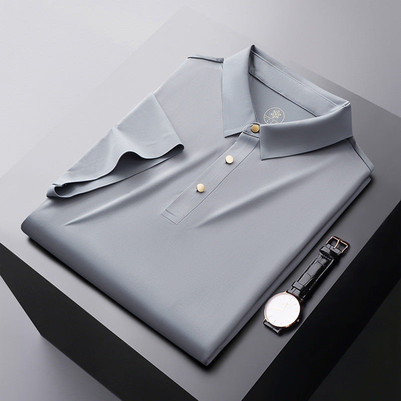 Jake – Seamless Short-Sleeved Polo Shirt