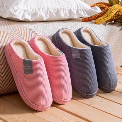 Aidan – Casual Indoor Slippers with Stripes