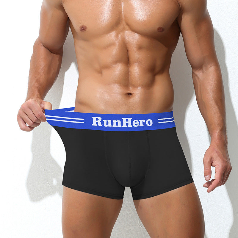 Brett – Men's Mid Waist Cotton Boxer Underwear