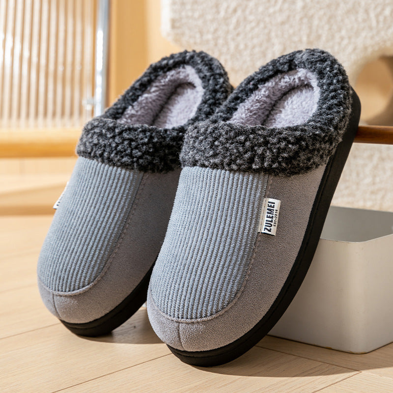 Elliott – Men's Warm Cotton Slippers