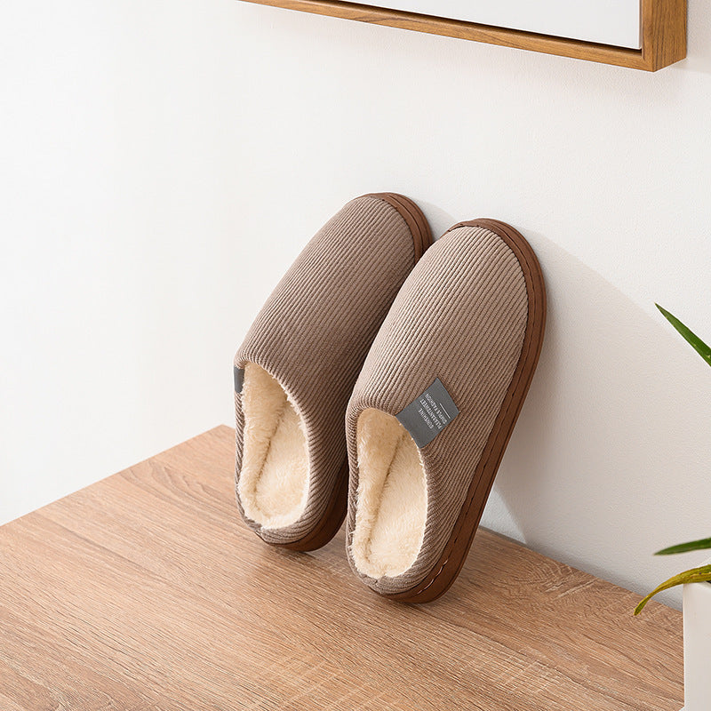 Alison – Cozy Vegan Leather Indoor Slippers