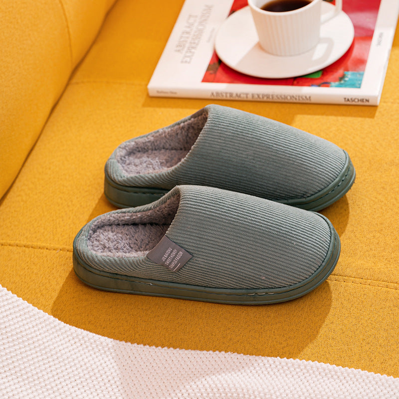 Alison – Cozy Vegan Leather Indoor Slippers