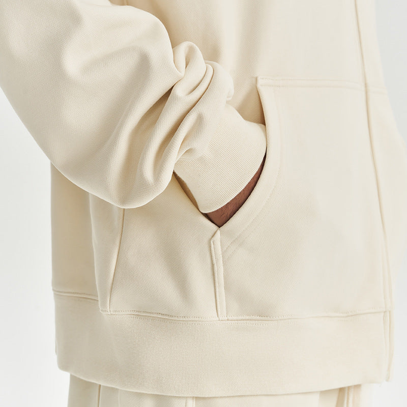 Rodney – Loose Zipper Hooded Sweater