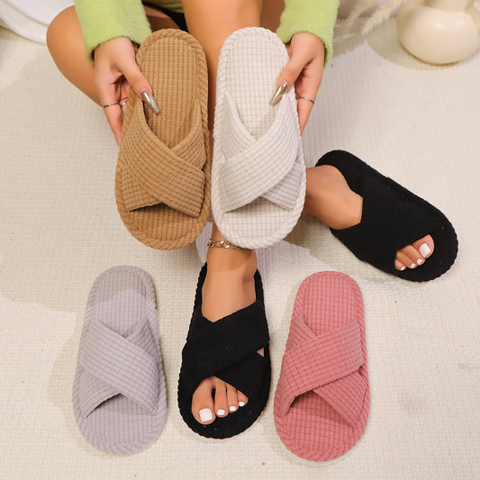 Kimberley – Women's Cozy Plush Indoor & Outdoor Slippers