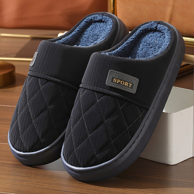 Keith – Winter Warm Plush Indoor Slippers
