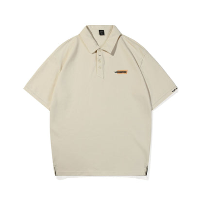 Desmond – Retro Embroidered Polo T-shirt