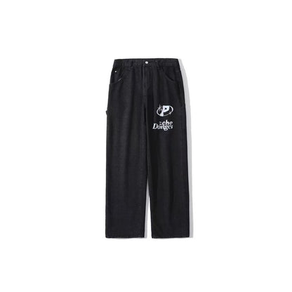 John – Trendy Straight-Leg Denim Pants