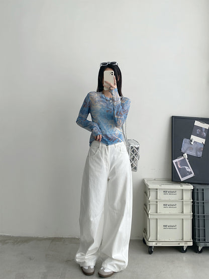 Holly – Retro Wide-Leg Jeans