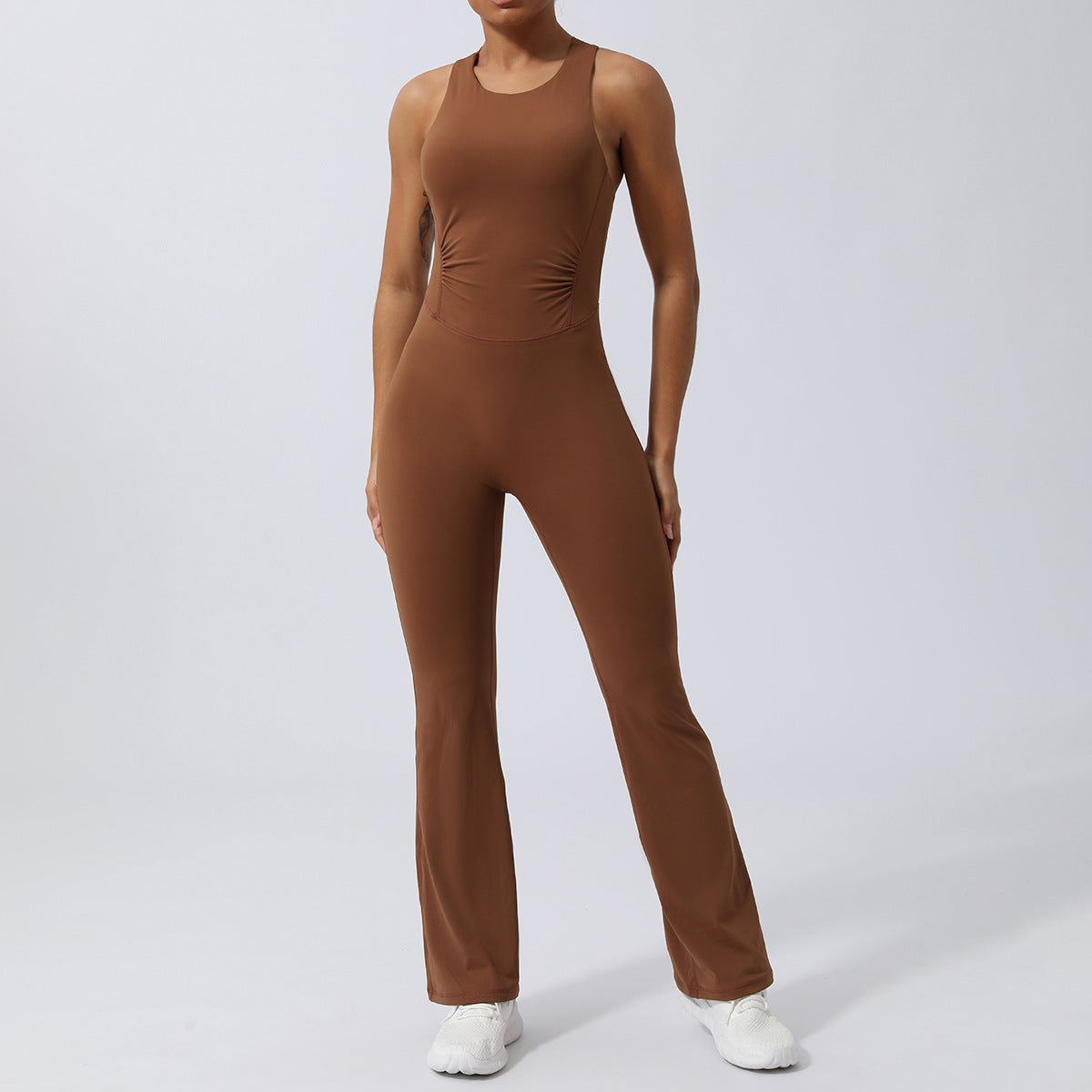 Emma – Vegan Yoga Jumpsuit with Belly Shaping