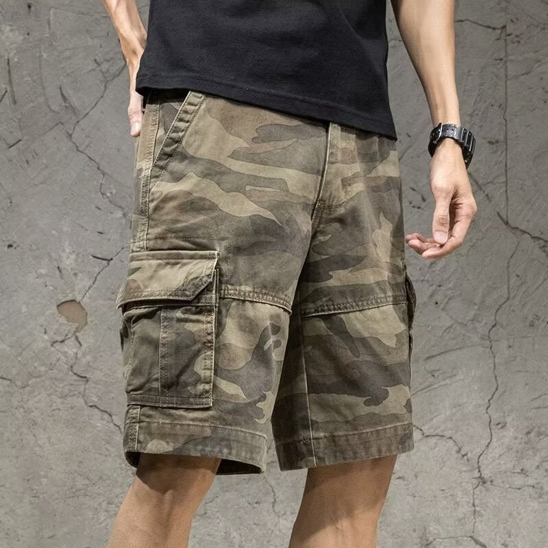 Jacob – Casual Camouflage Workwear Shorts