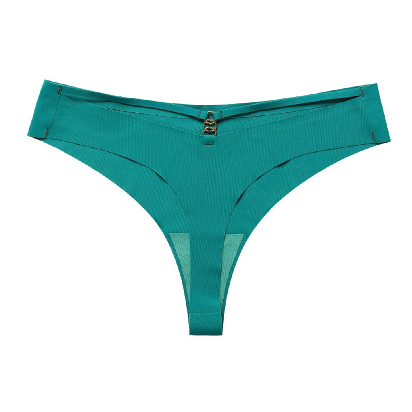 Shirley – Seamless Ice Silk Low-Waist Thong Set