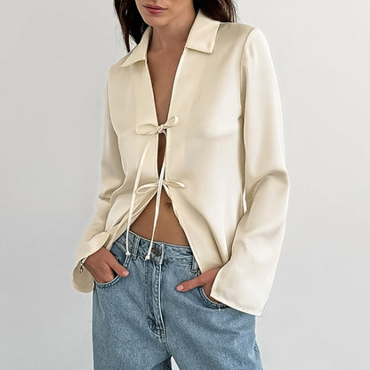 Emily – Loose Apricot Cardigan Top