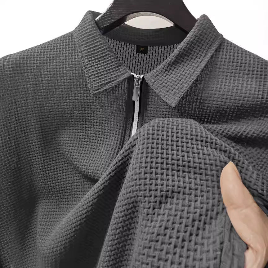 Jake – Men's Casual Top with High Elastic Breathability