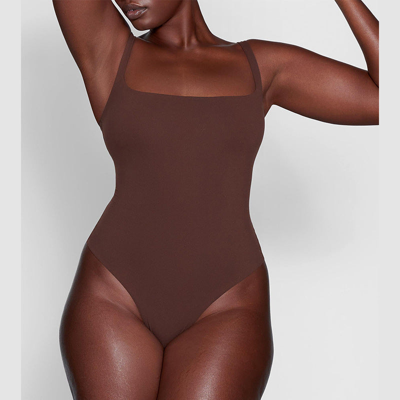 Charlotte – Women's High Elastic Jumpsuit with Belly Shaping