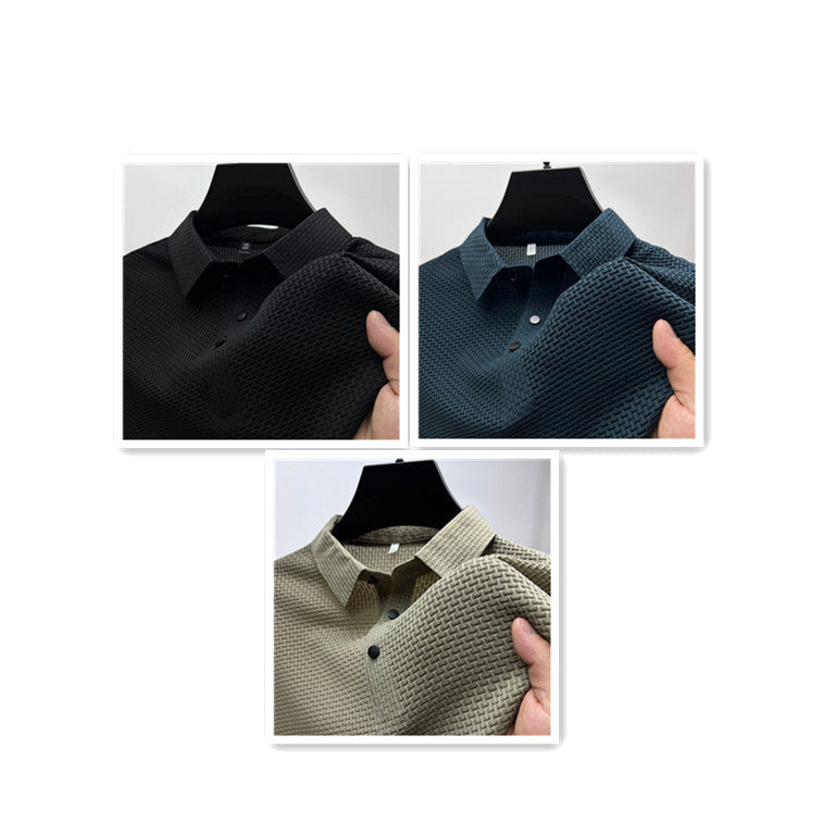 Harvey – Men's Mesh Ice Silk Polo Shirt
