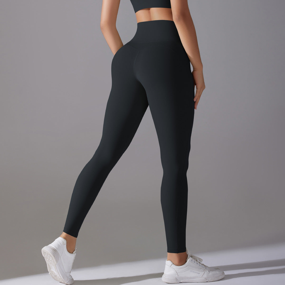 Imogen – High Waist Hip Lift Yoga Shorts
