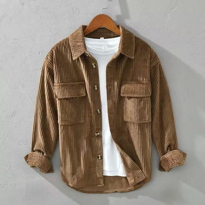 Benjamin – High-End Corduroy Shirt for Men