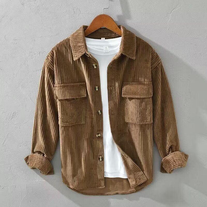 Benjamin – High-End Corduroy Shirt for Men